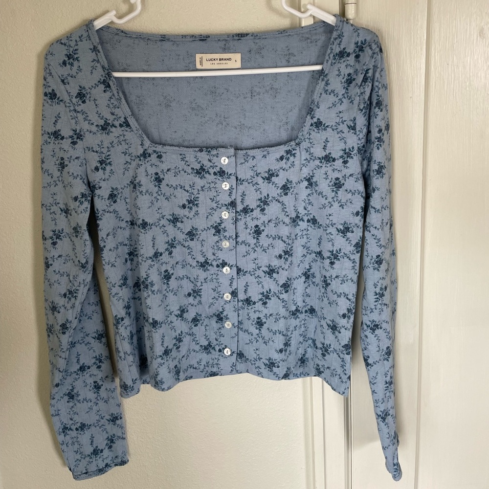 Lucky Brand Floral Top